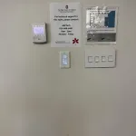 Lighting and projector controls in the Collaboratory.